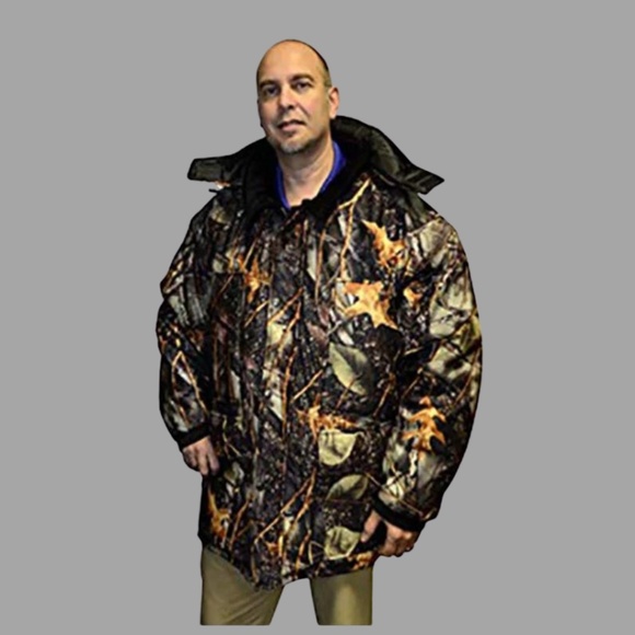 World Famous Sports Men's Waterproof Breathable Insulated Hooded Parka - Picture 1 of 16